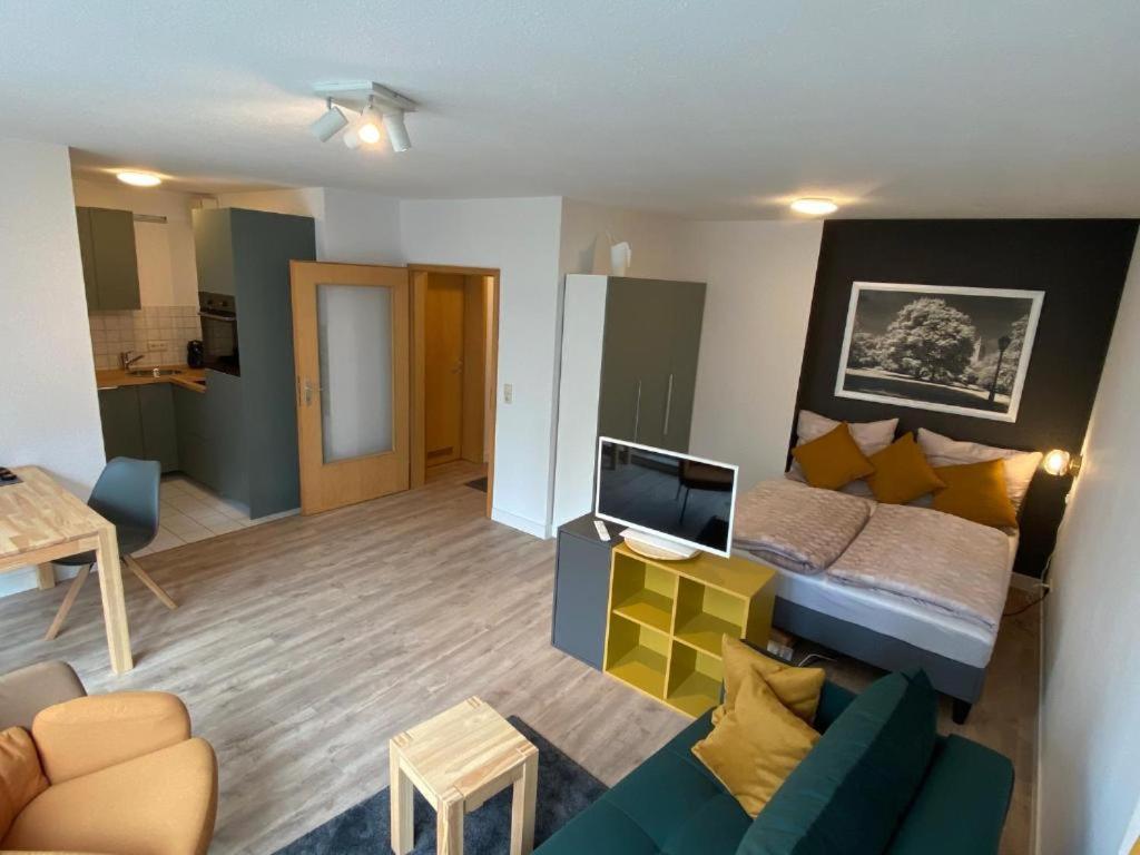 Ferienwohnung Am Stoetteritzer Waeldchen Leipzig Buitenkant foto