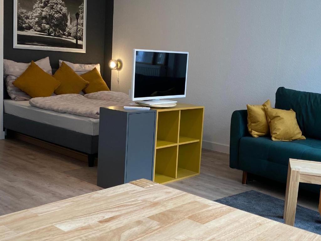 Ferienwohnung Am Stoetteritzer Waeldchen Leipzig Buitenkant foto